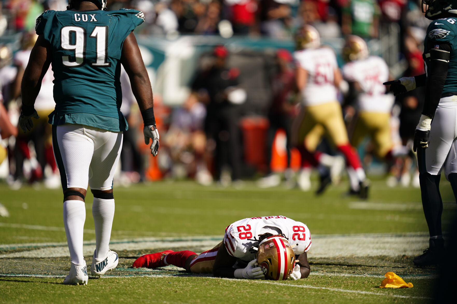 49ers Eagles Football
